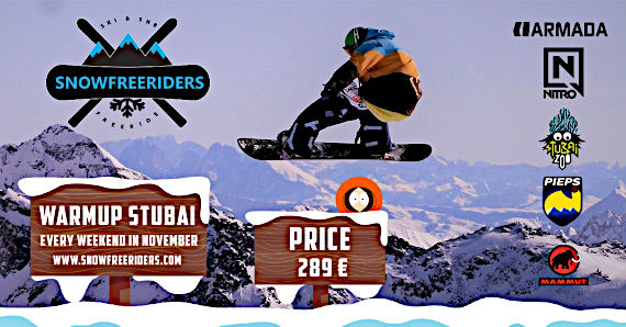 Snowboard and ski camps Stubai